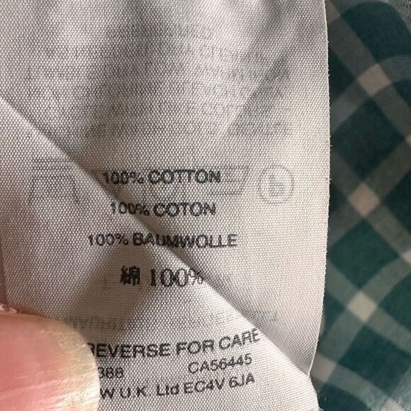 J. Crew Ludlow LS Button Up Shirt Mens XL Green Plaid 120's 2 Ply Preppy - Picture 5 of 9